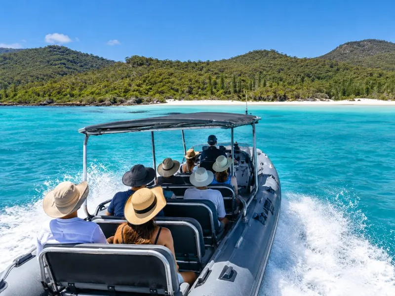 Ocean Rafting: Schnorcheln, Hill Inlet & Whitehaven